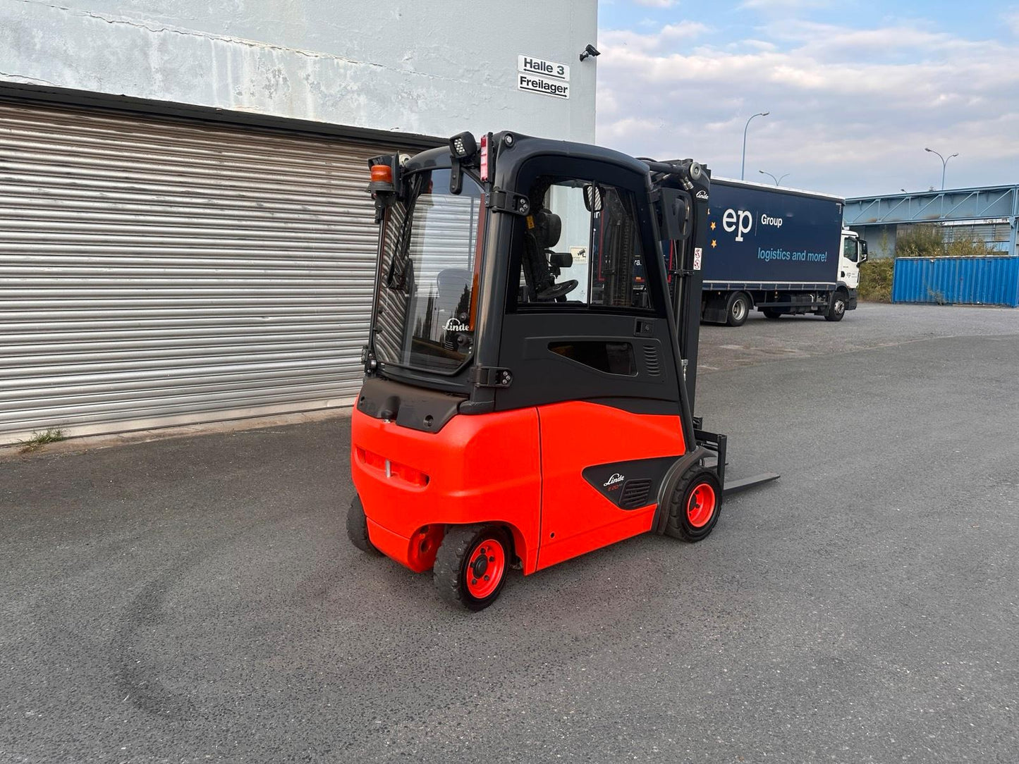 Linde E20PH-02 Elektro Gabelstapler 2ton. 2020 3150mm Hub Bild 9