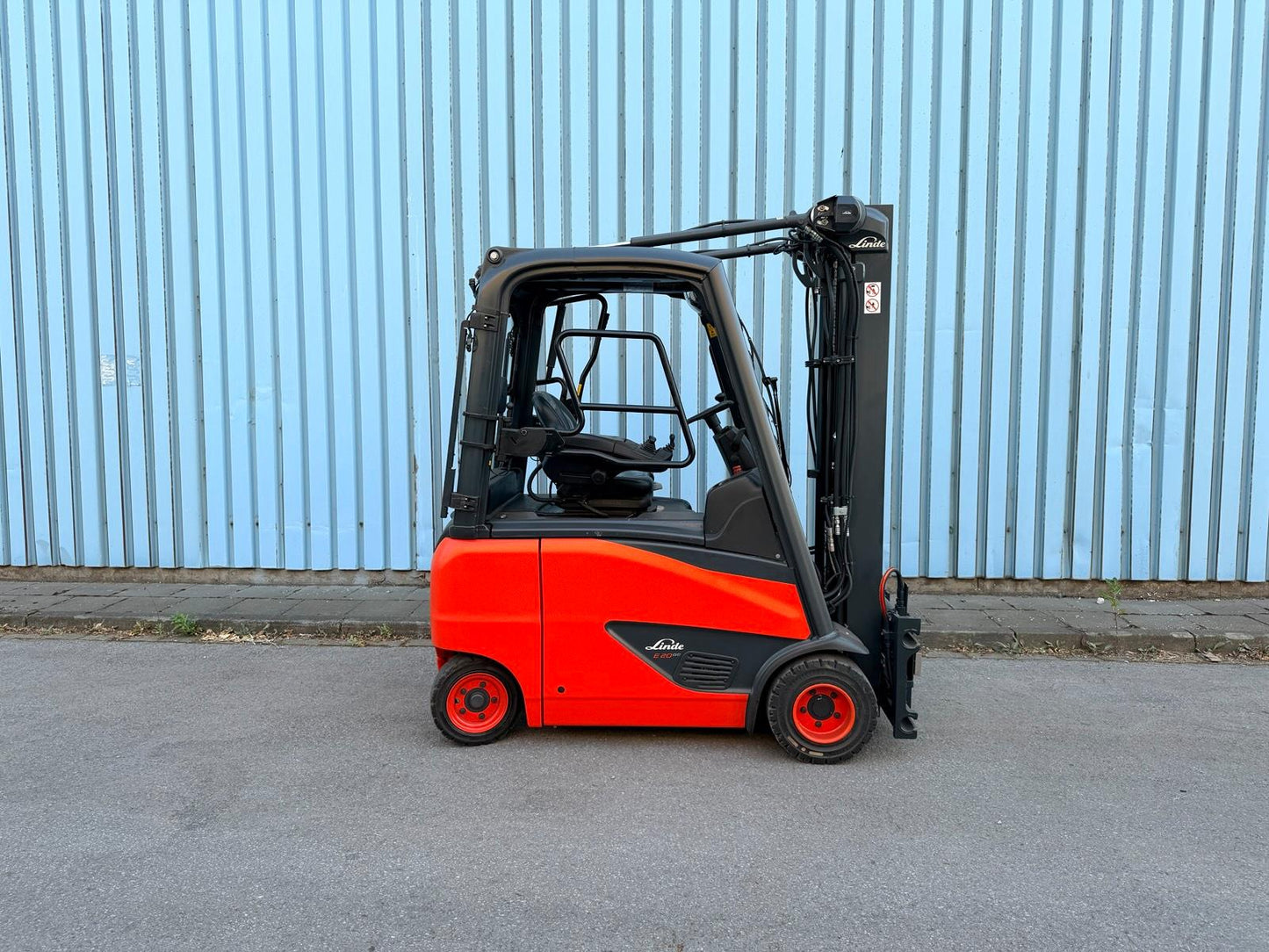 Linde E20PH-02 Triplex 5000mm Zinkenversteller DZH 2020 Bild 9
