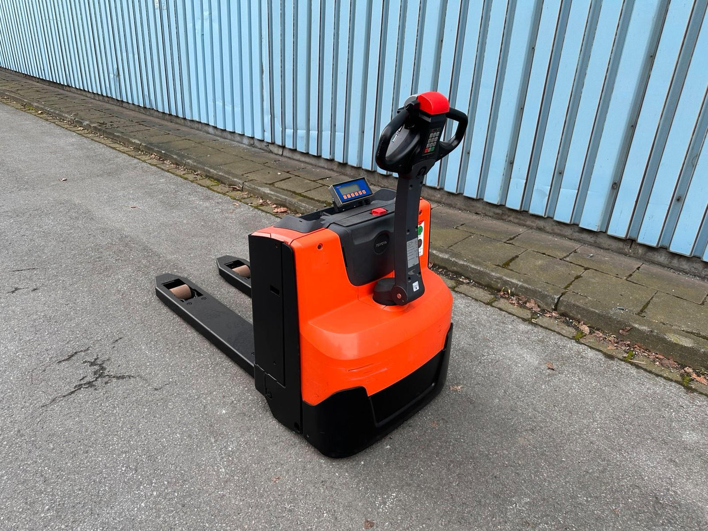 Toyota LWE160 Wiege Elektro Hubwagen Griptech Waage 2019 Bild 5