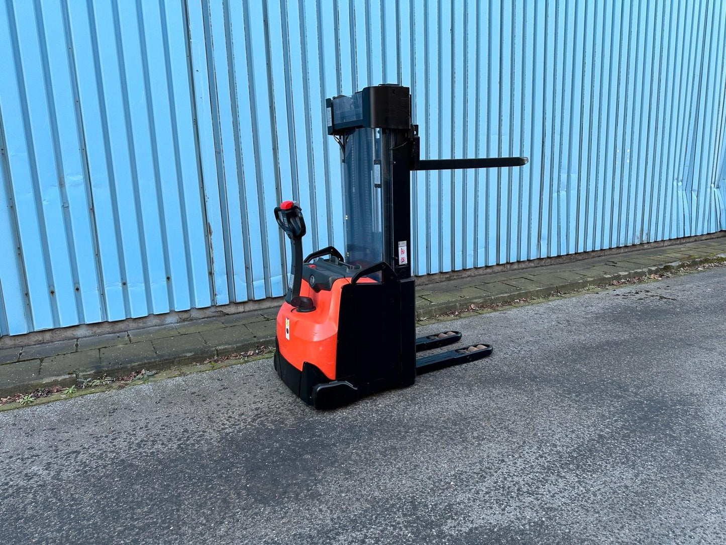 Toyota SWE160L Triplex 4500mm Elektro Hochhubwagen Bild 6