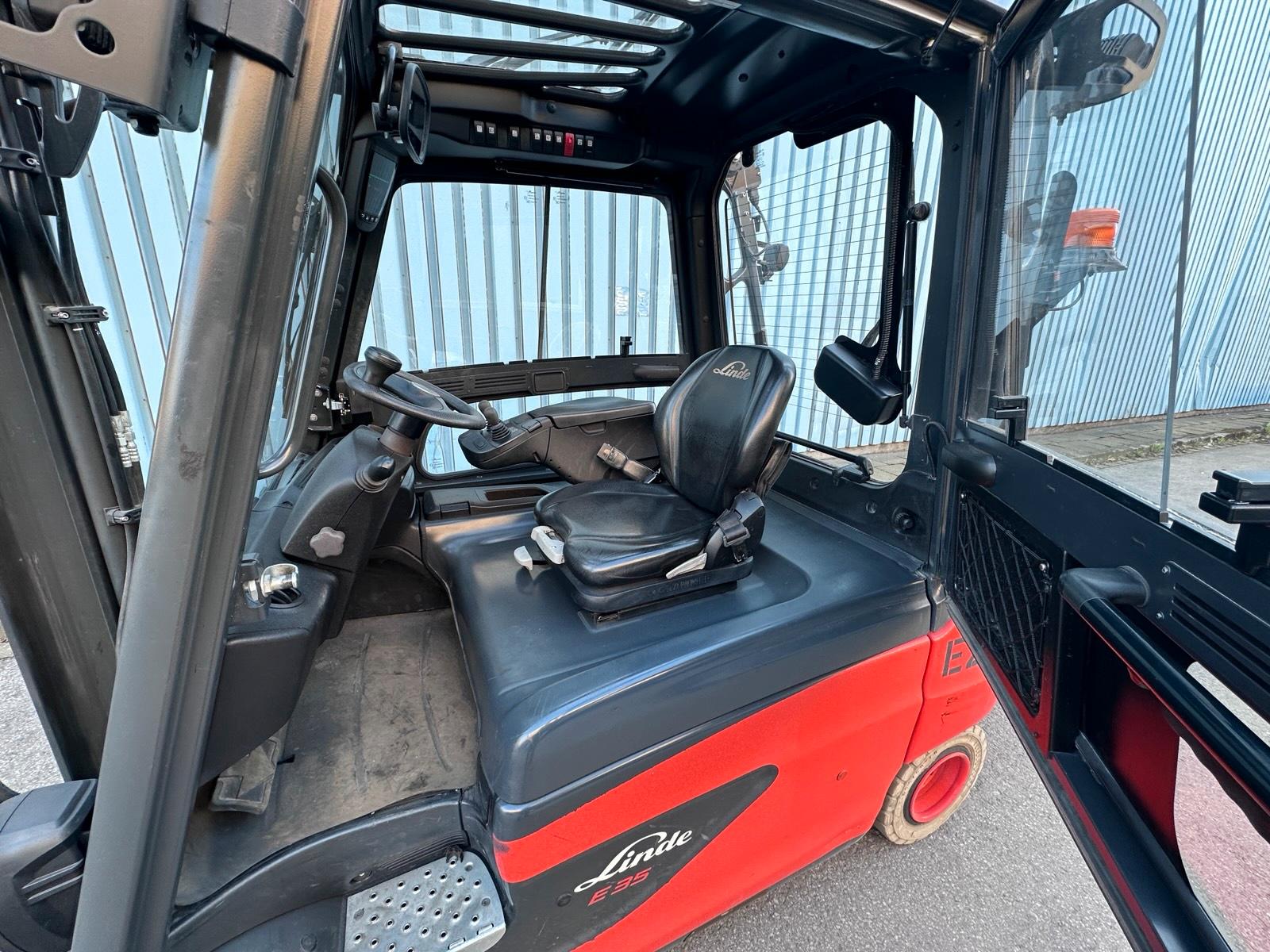 Linde E35L-01 Triplex 4380 Zinkenversteller 2022 3,5T 1467 Betr.H Bild 8