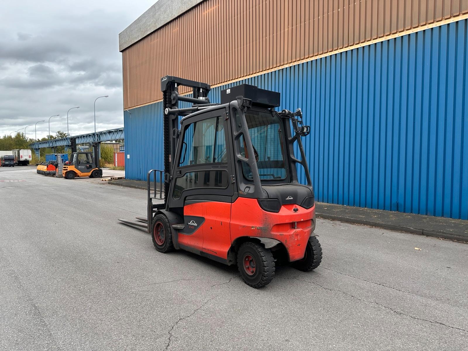 Linde E40HL-01/600 Elektro Gabelstapler 2020 4400mm Hub Bild 7