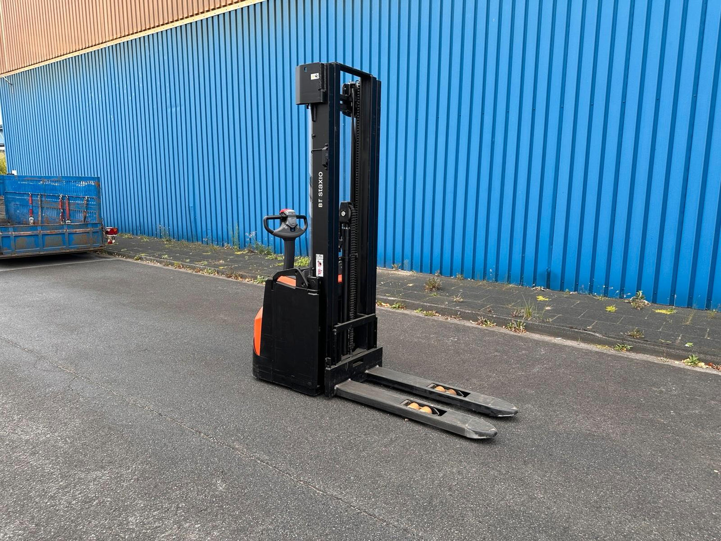 Toyota SWE145 Triplex 5400mm Hochhubwagen Elektrisch Bild 7