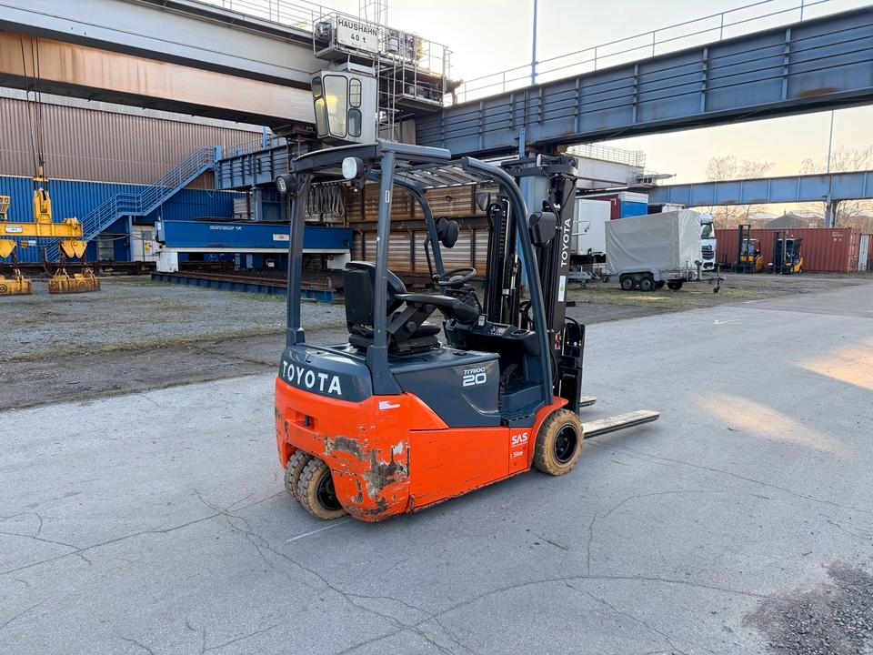 Toyota 8FBE20T Duplex 3300 Elektro Gabelstapler 2T Bild 6