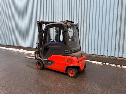 Linde E20PL Triplex 4625mm hub Voll 2Ton Elektro Gabelstapler Bild 4