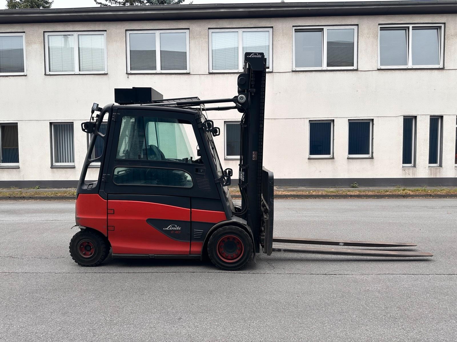 Linde E40HL-01/600 Elektro Gabelstapler 2020 4400mm Hub Bild 5