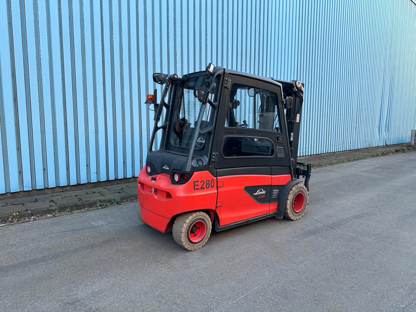 Linde E35L-01 Triplex 4380 Zinkenversteller 2022 3,5T 1467 Betr.H Bild 12