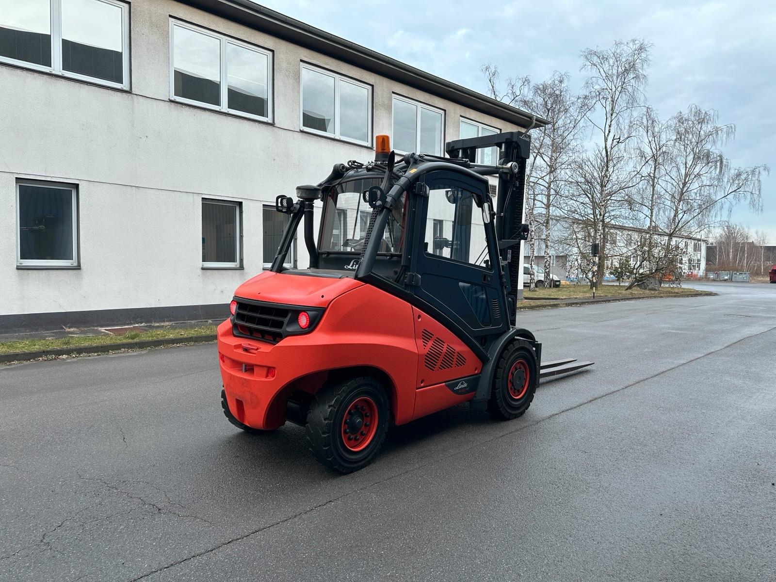 Linde H50D-02/600 Diesel Gabelstapler 3700mm hub 2018 Bild 6