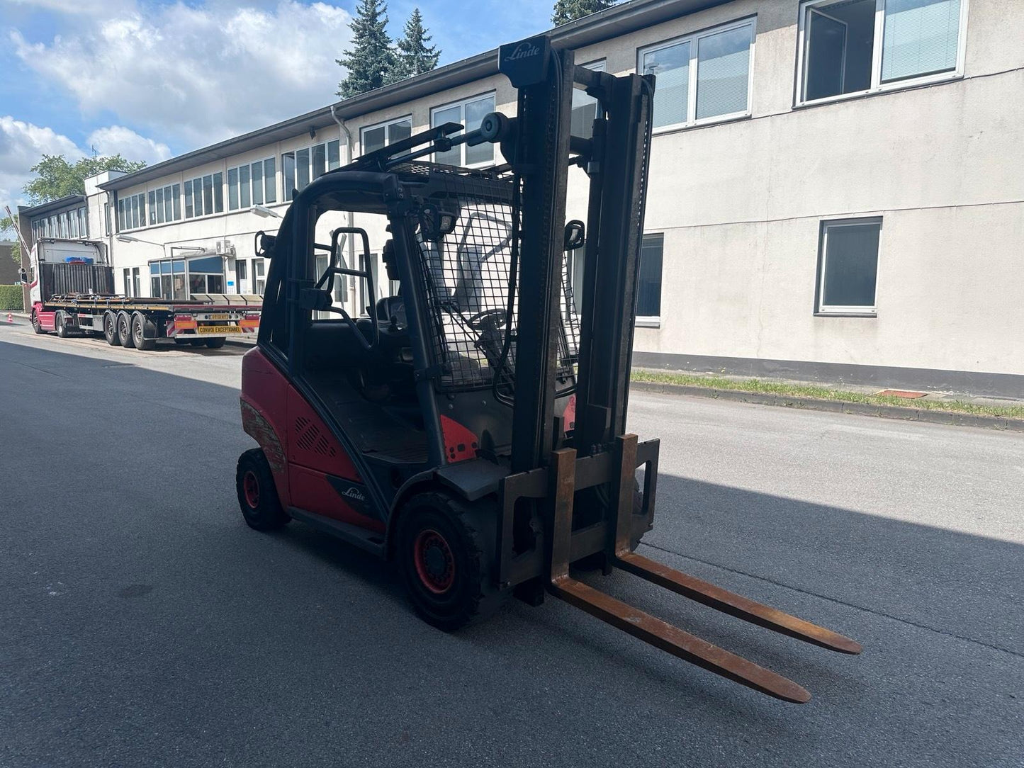 Linde H35D-02 Diesel 3650mm 2020 Gabelstapler wenig Stunden Bild 4