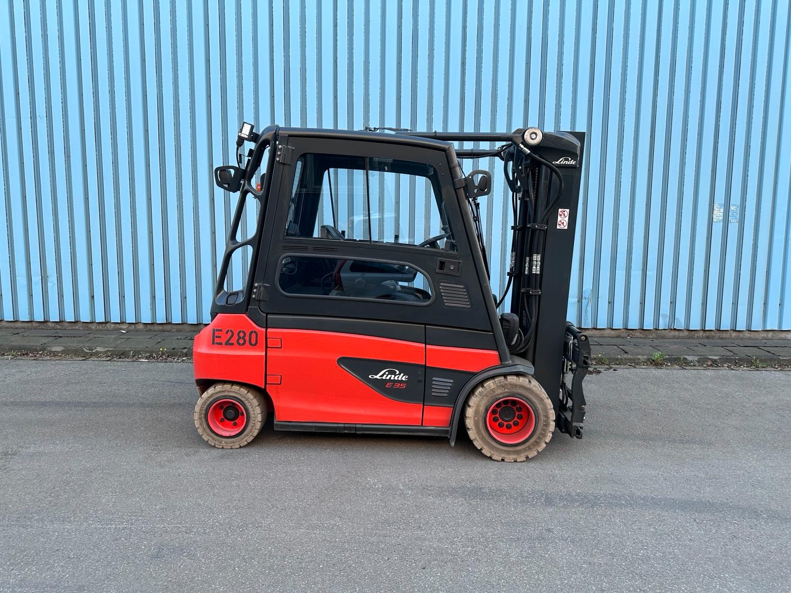 Linde E35L-01 Triplex 4380 Zinkenversteller 2022 3,5T 1467 Betr.H Bild 11