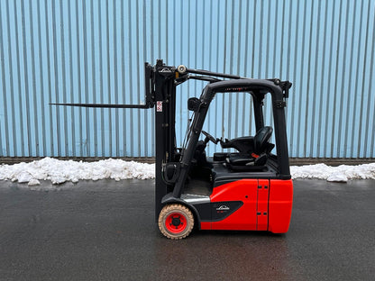 Linde E16 Triplex 4625mm Waage Elektro 3Rad Gabelstapler Bild 6