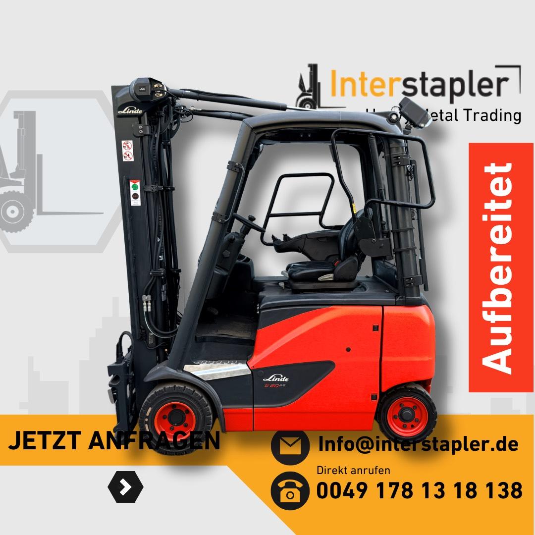 Linde E20PH-02 Triplex 5000mm Zinkenversteller DZH 2020 Bild 1