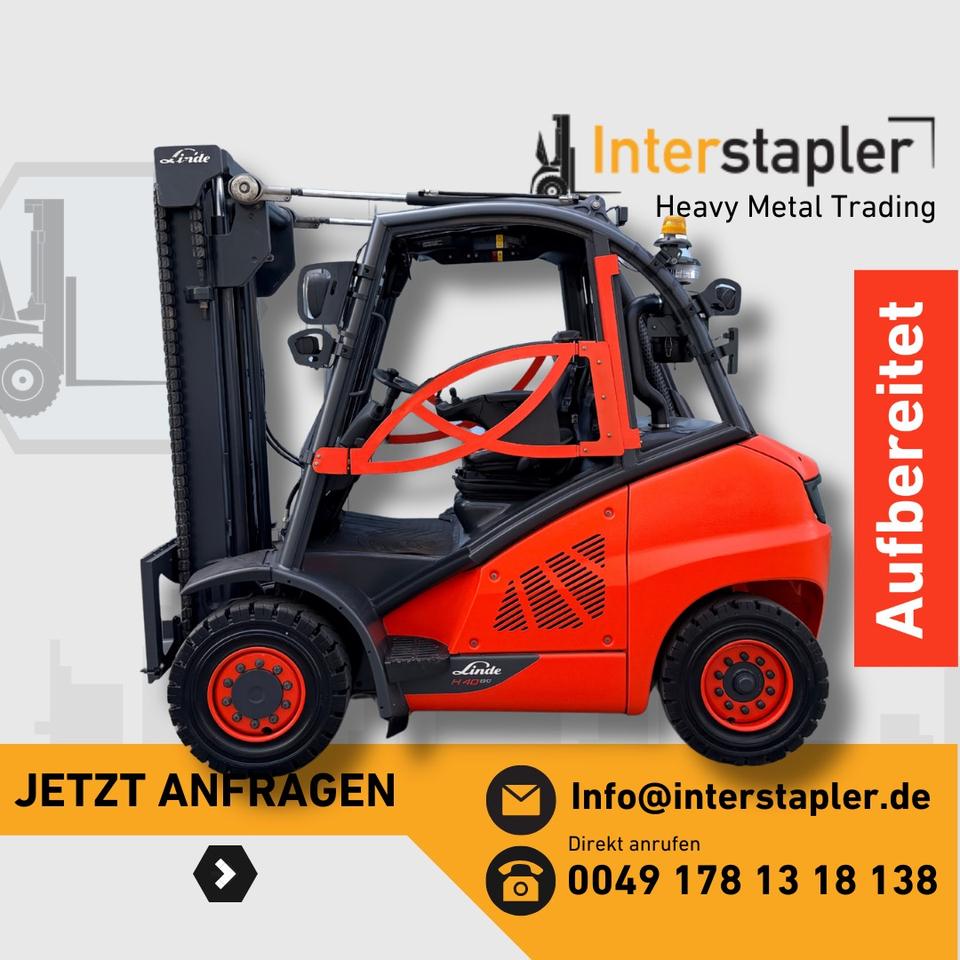 Linde H40D Diesel Gabelstapler NUR 581h Betriebsstunden 4ton Bild 1