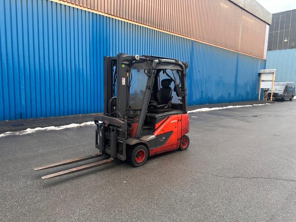 Linde E20PH-02 Triplex 4625mm Elektro Gabelstapler ZVG Bild 3