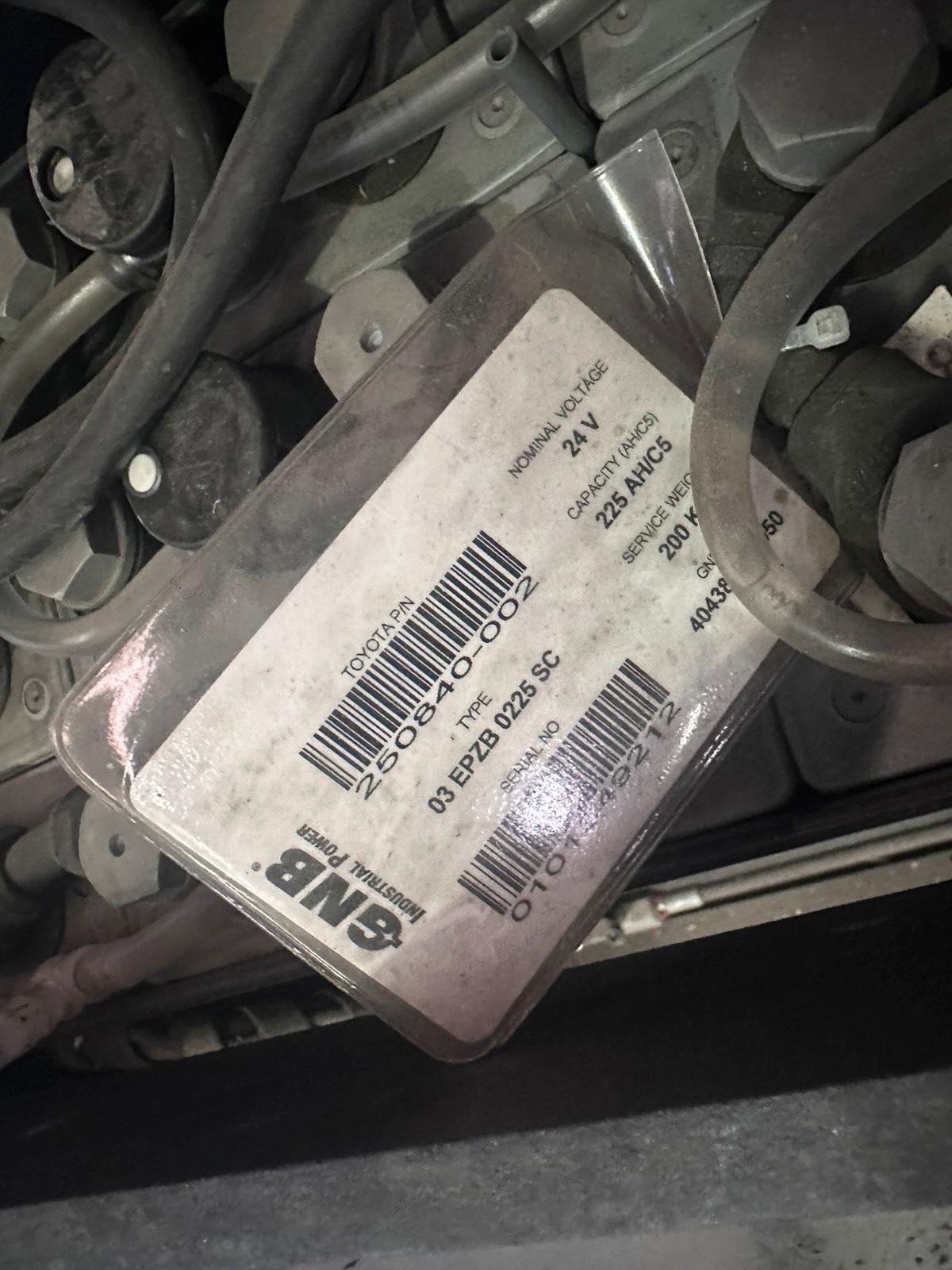 Toyota SWE120 3700mm Hub Elektro Hochhubwagen 2018 Bild 10
