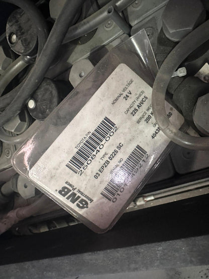 Toyota SWE120 3700mm Hub Elektro Hochhubwagen 2018 Bild 10