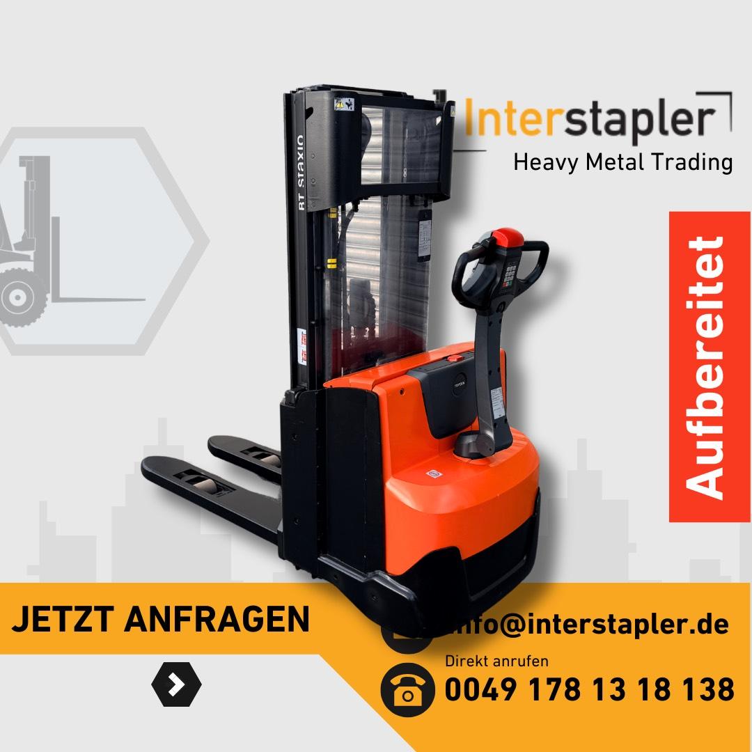 BT SWE120L Triplex Hochhubwagen mit Initialhub 3300mm hub Bild 1